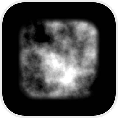 Icon von fraktalem Rauschen